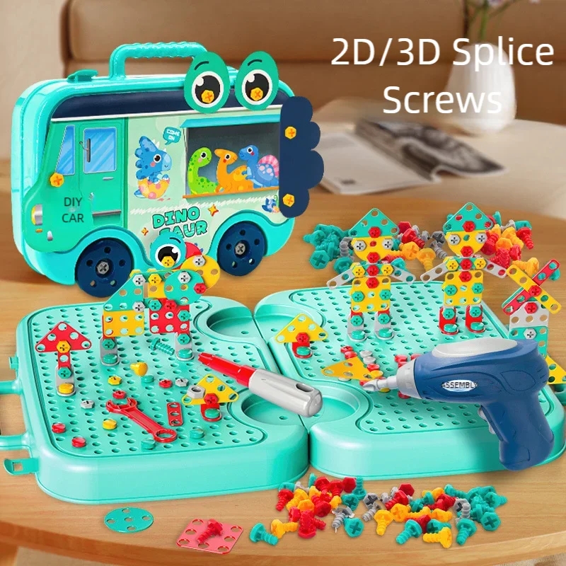 Gardening Tools 5 Year Old - Simulation Electric Screwdriver Montessori Toys Assembly