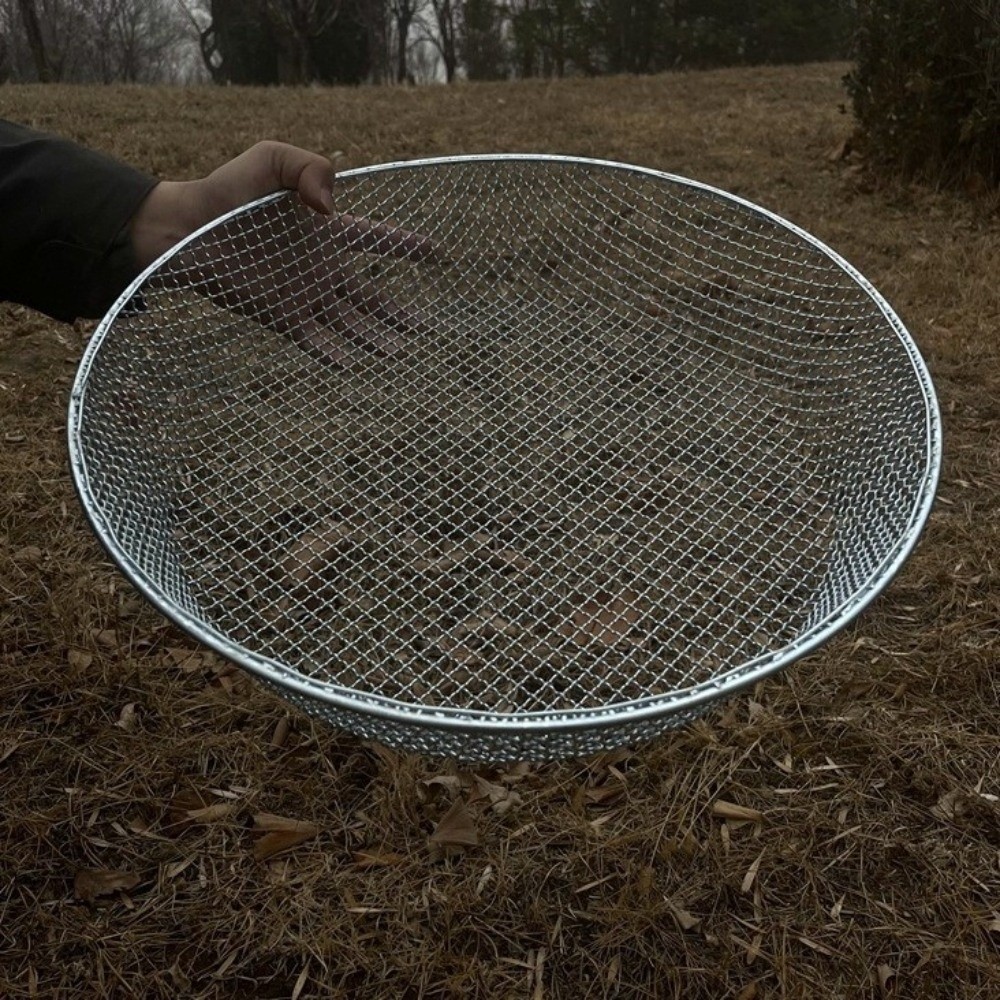 Garden Sieve Soil - 4/6/8 MM Garden Soil Sifter Round