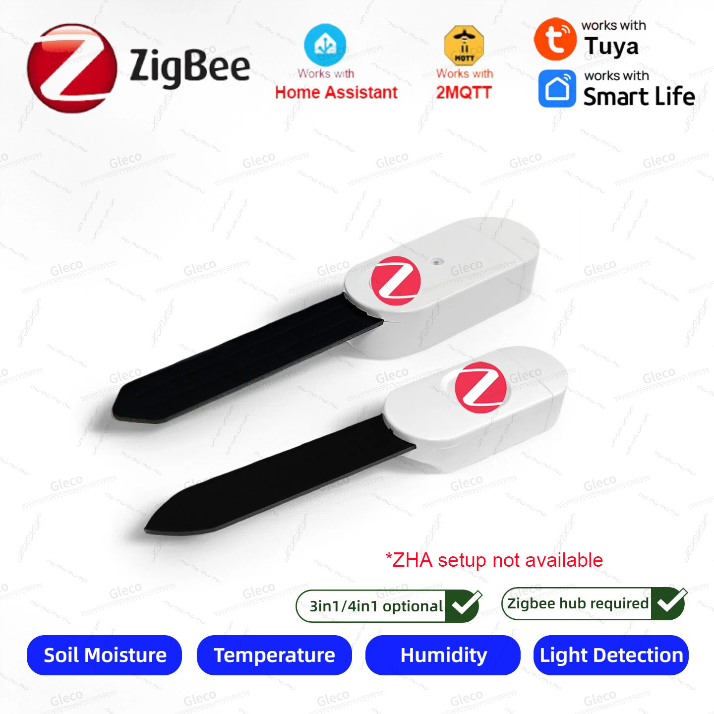 Moisture Meter Plant - Zigbee Soil Moisture Sensor Meter Temperature