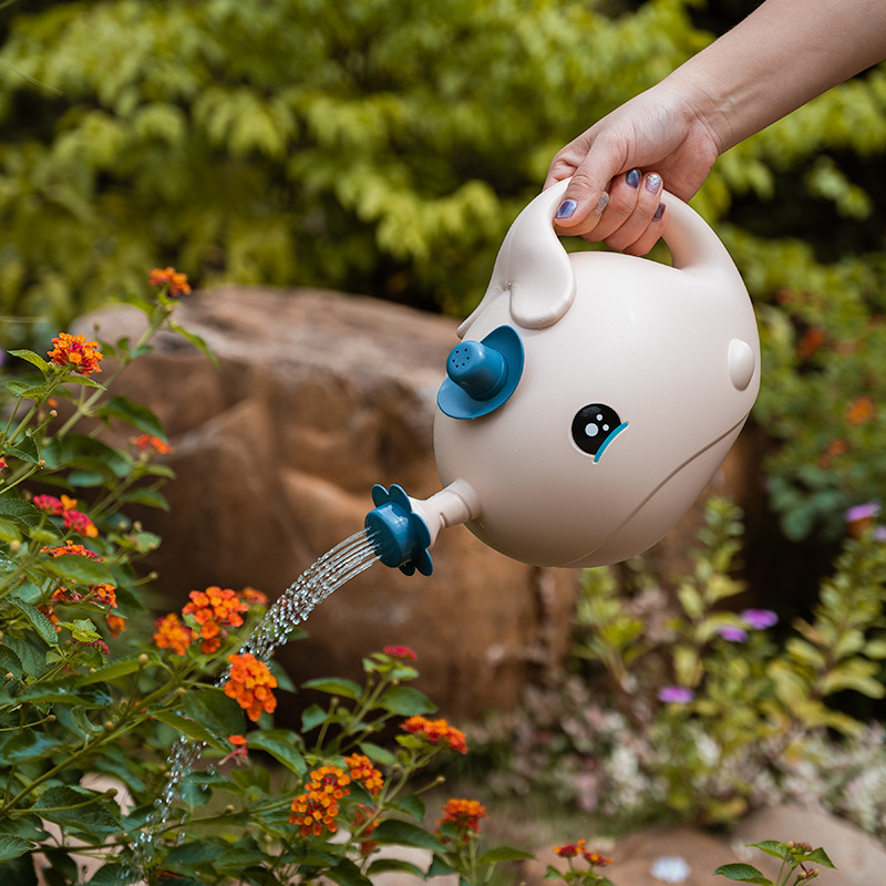 Gardening Tools Cartoon - Cute Kids Cartoon Watering Can Gardening