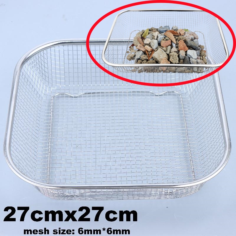 Garden Sieve Soil - [S]1Pcs Mesh Gardening Sieve Stainless Steel