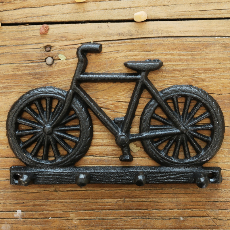 Vintage Black Cast Iron Bicycl - Gardening Tools Cartoon recension och pris