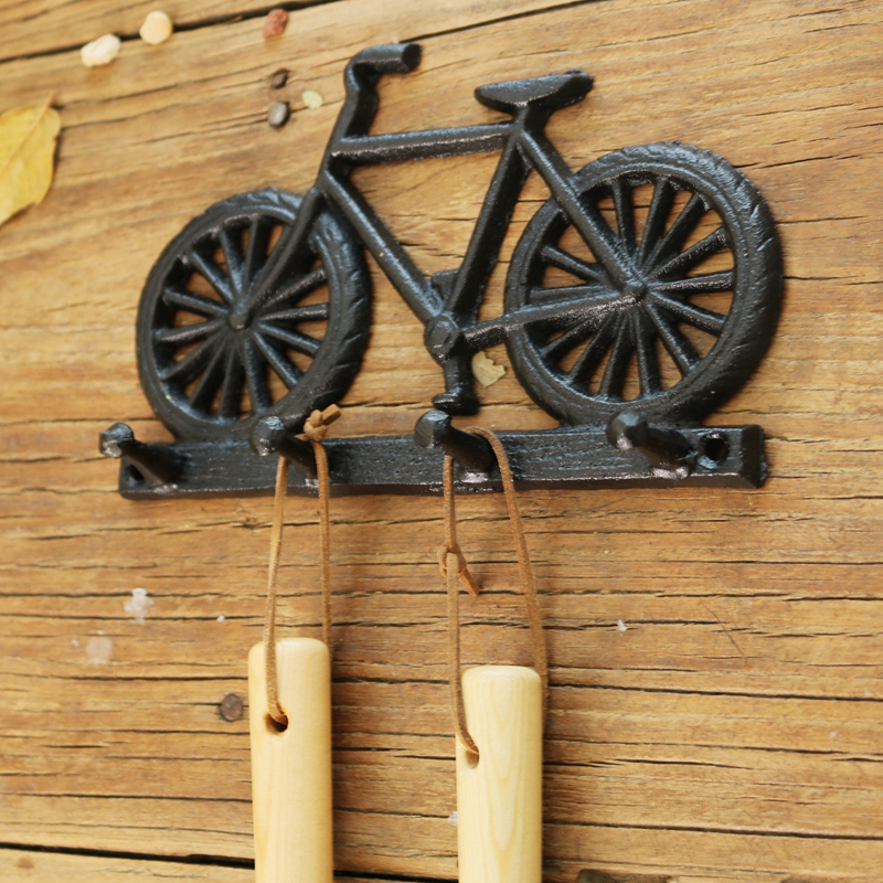 Vintage Black Cast Iron Bicycl - Gardening Tools Cartoon recension och pris