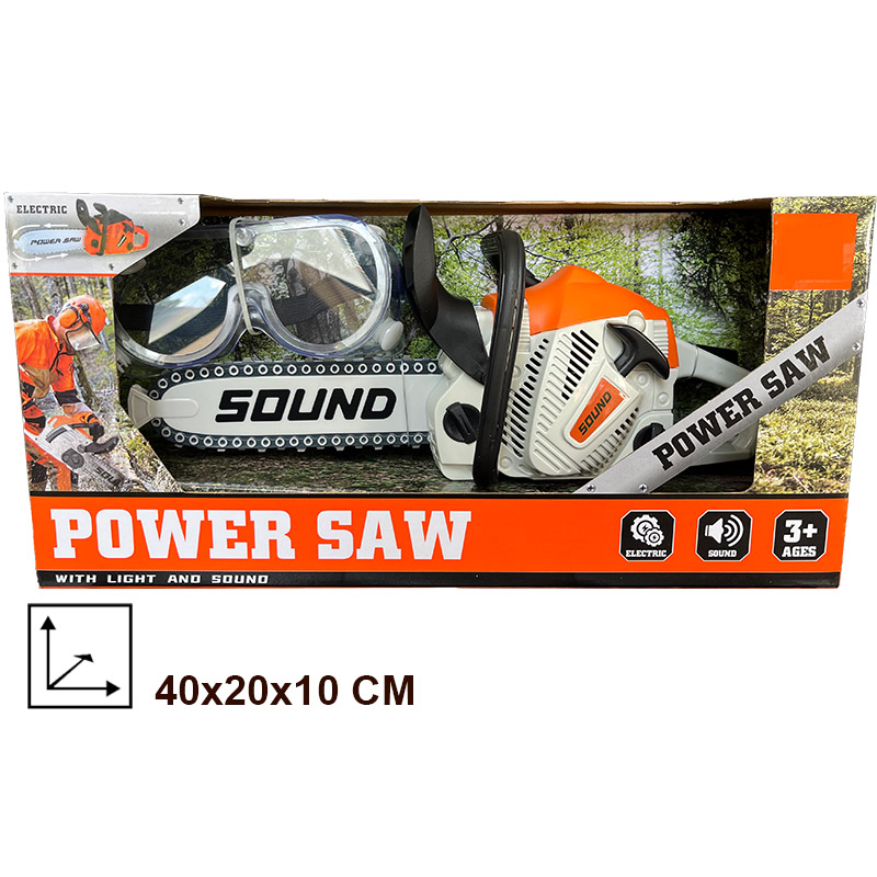 Toy Chainsaw with Goggles Chil - Gardening Tools 5 Year Old recension och pris