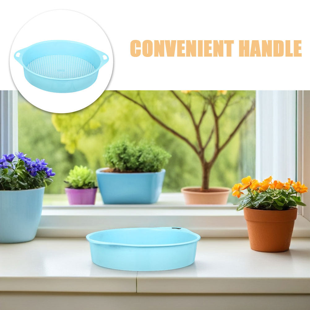 2Pcs Plastic Garden Soil Sieve - Garden Sieve Soil recension och pris