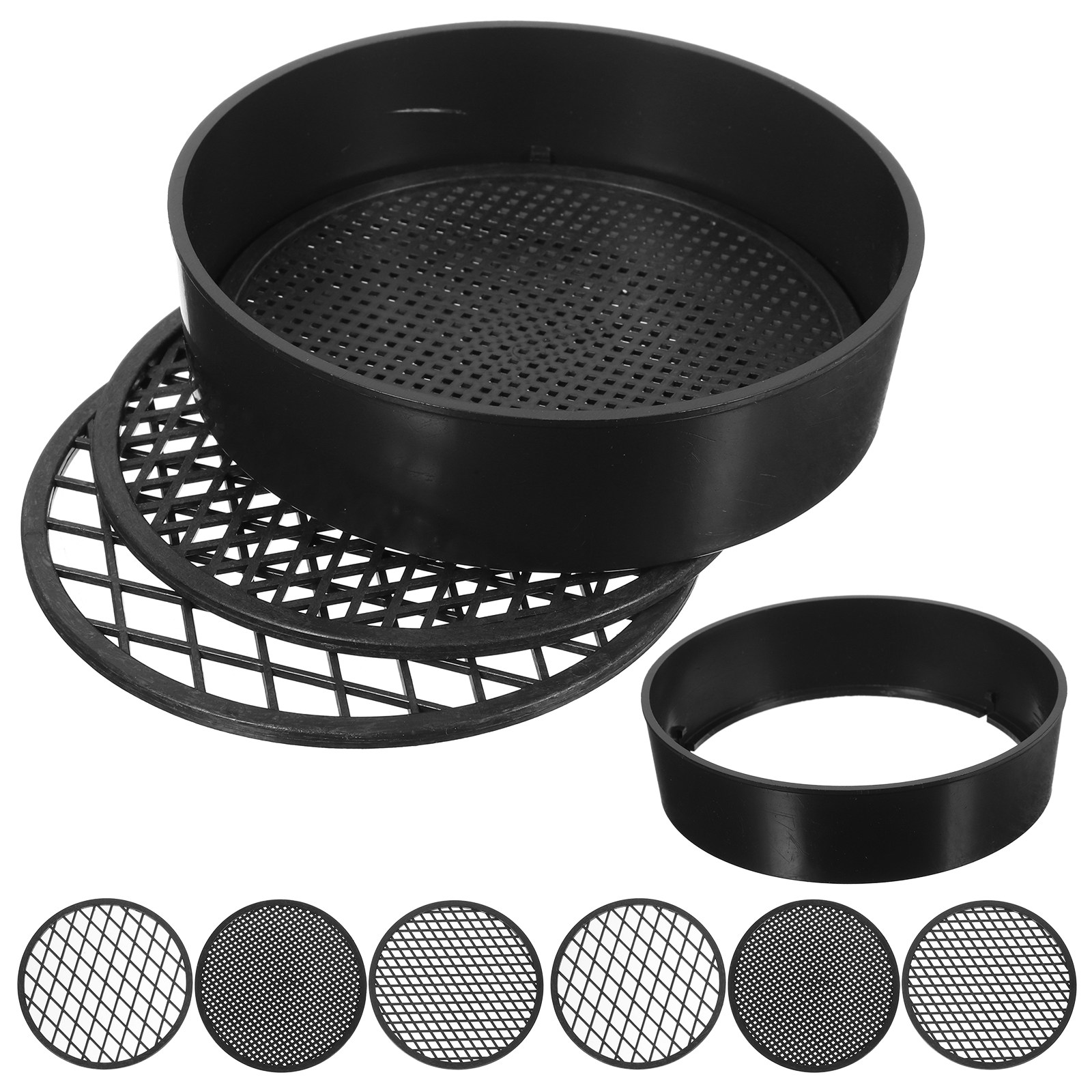 3Sets Manual Soil Sieve Plasti - Garden Sieve Soil recension och pris