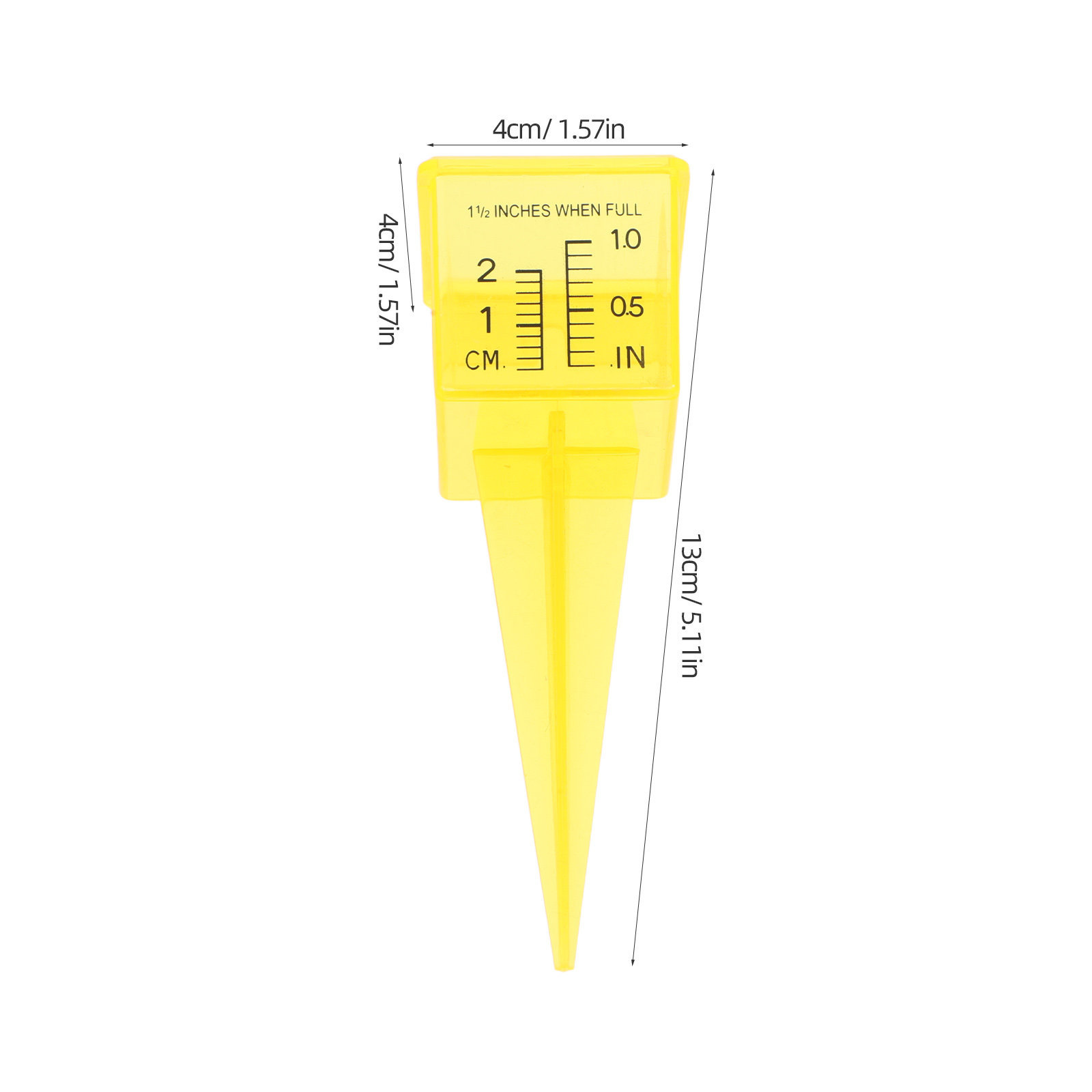 9pcs Outdoor Rain Gauges 1.5-I - Gardening Tools Water recension och pris