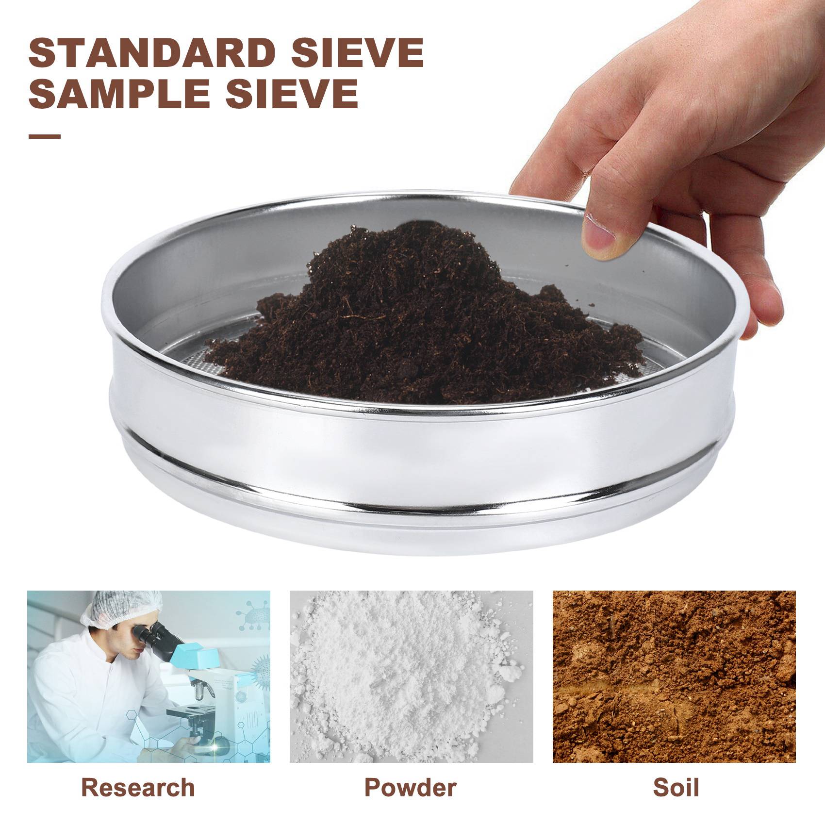 Heavy Duty Garden Riddle Sieve - Garden Sieve Soil recension och pris