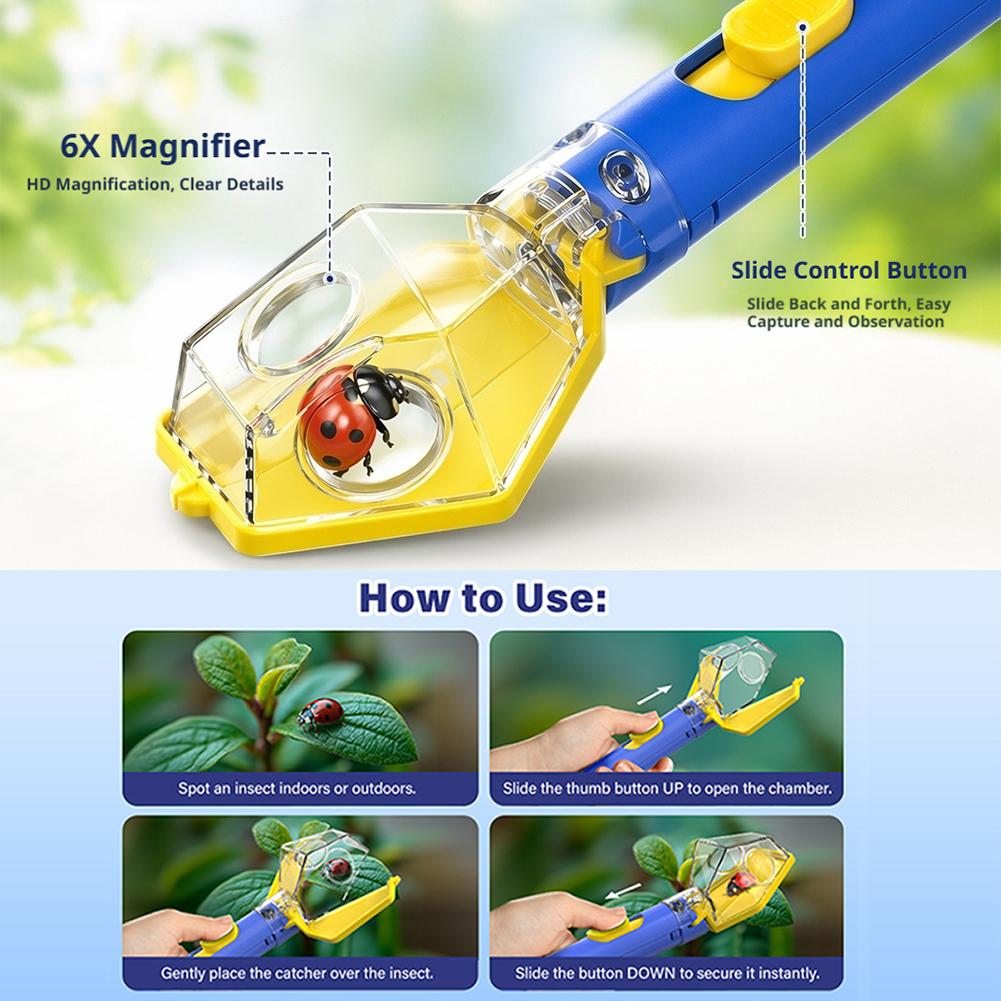 Handheld Insect Catcher Viewer - Gardening Tools 5 Year Old recension och pris