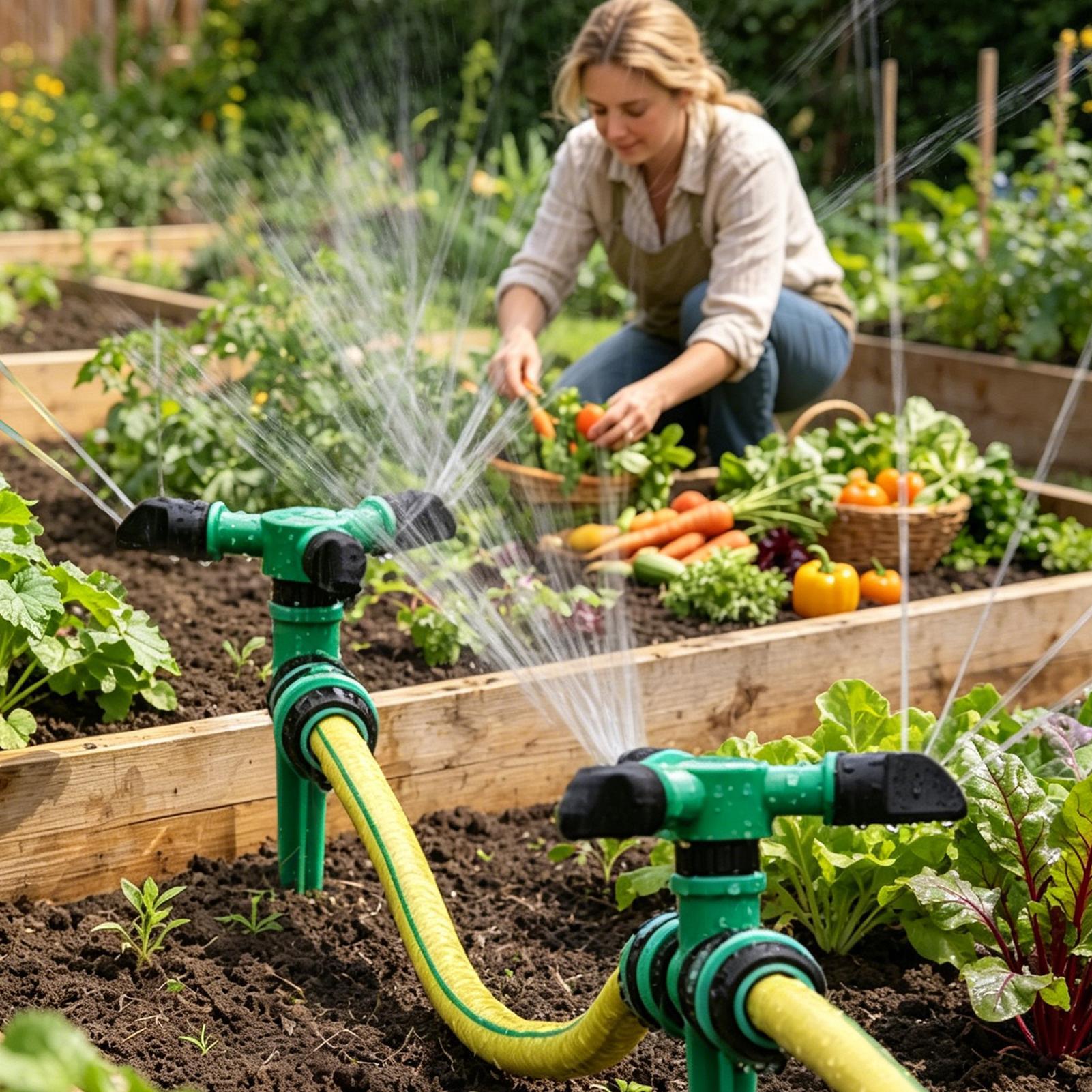 Automatic Rotating Water Sprin - Gardening Tools Water recension och pris