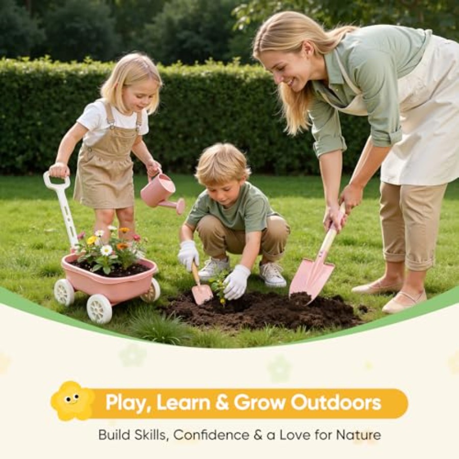 Gardening Set with Wheelbarrow - Gardening Tools Japan recension och pris