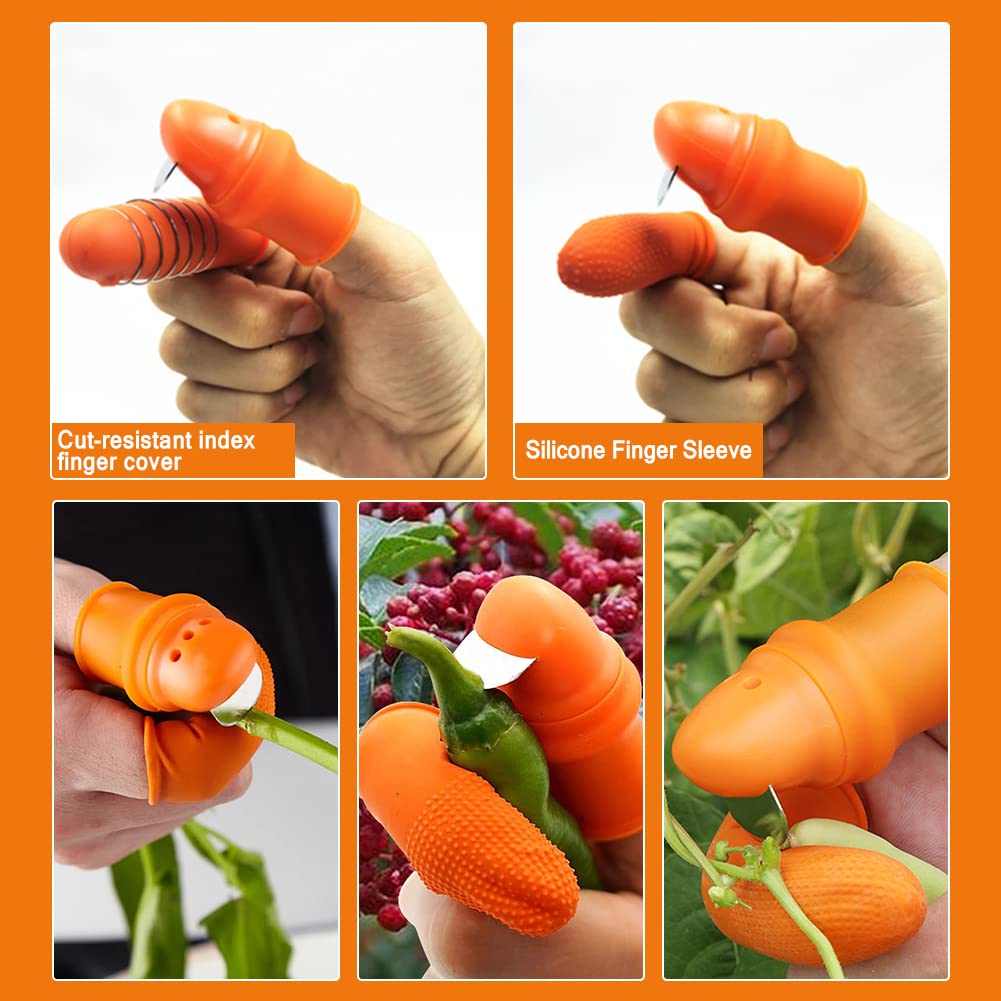 Gardening Silicone Thumb Knife - Harvest Knife Garden recension och pris