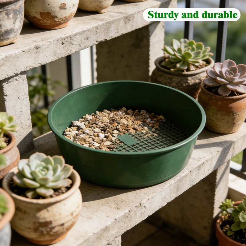 【Gardening Must-Have】21cm Heav - Garden Sieve Soil recension och pris