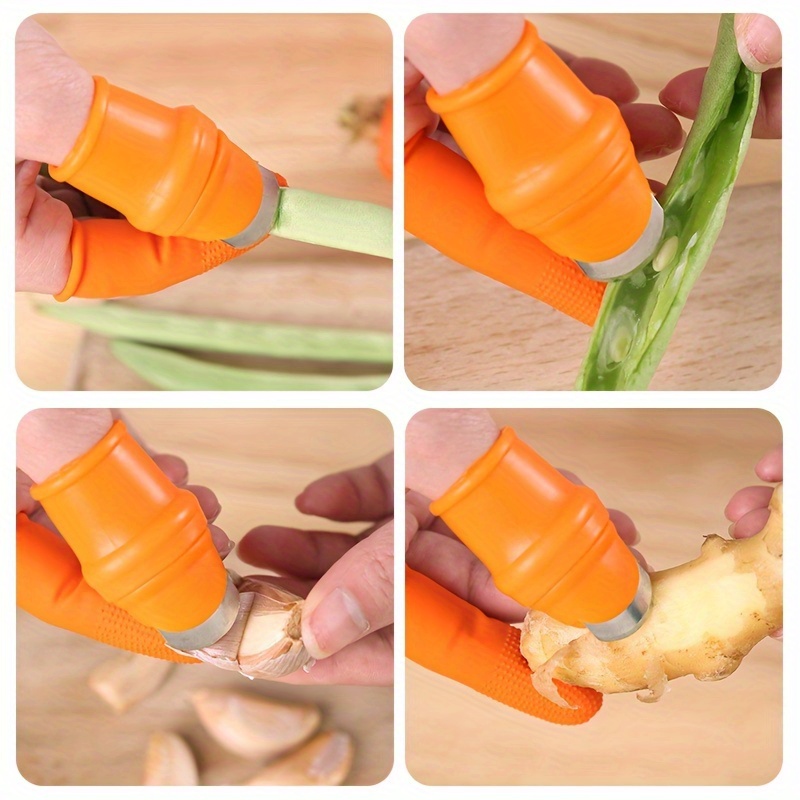6pcs Garden Silicone Thumb Kni - Harvest Knife Garden recension och pris