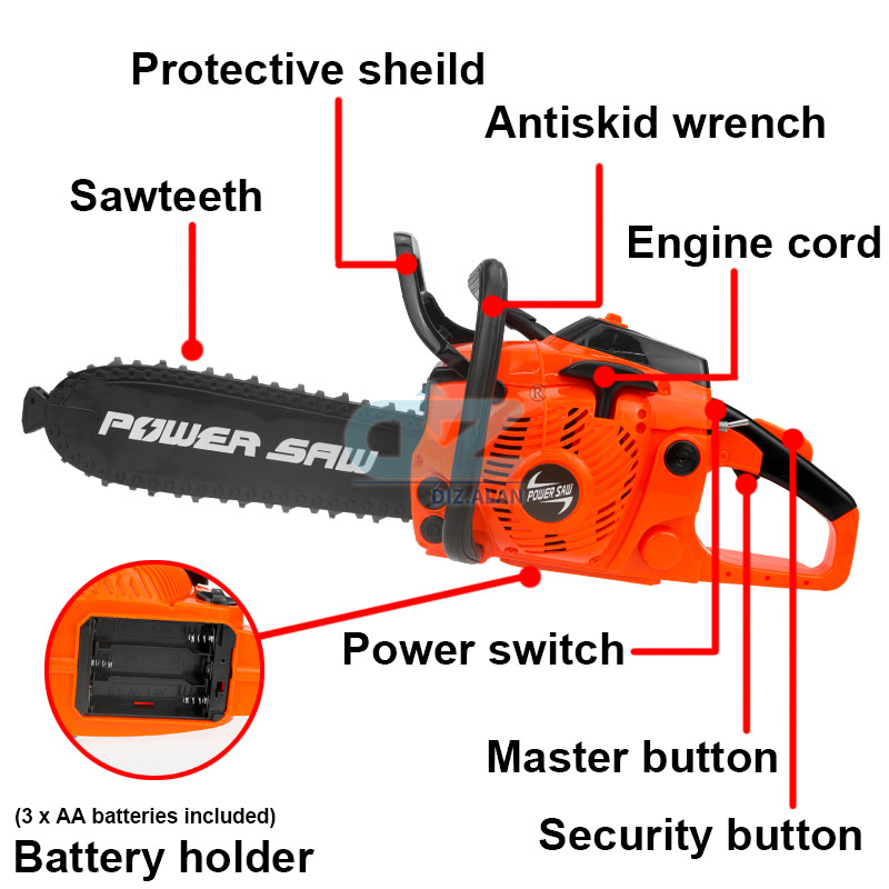 Kids Tools Power Chainsaws Ele - Gardening Tools 5 Year Old recension och pris