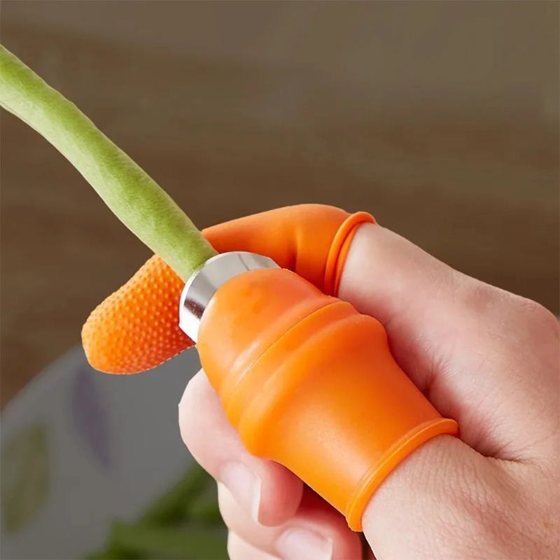 6pcs Finger Protector Silicone - Harvest Knife Garden recension och pris