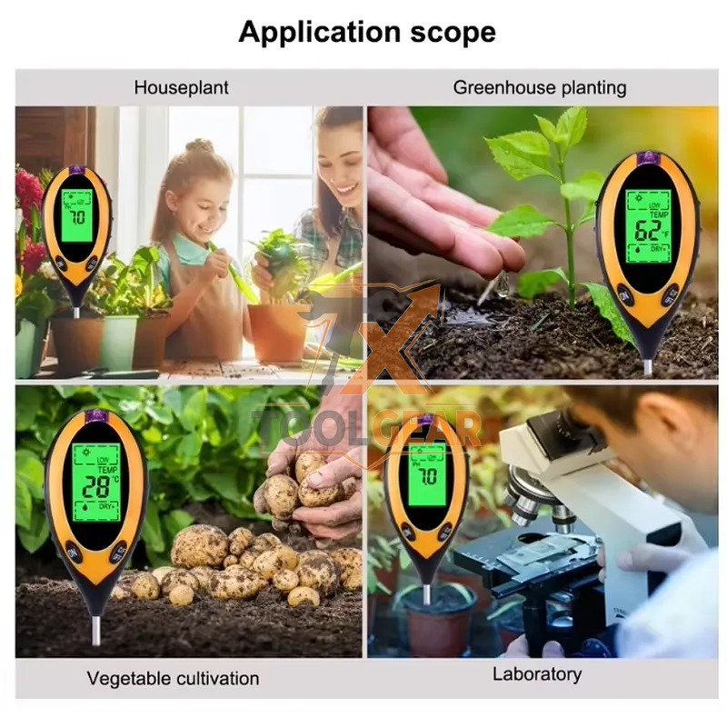 2026hotsale* 4 in 1 Soil PH Me - Moisture Meter Plant recension och pris