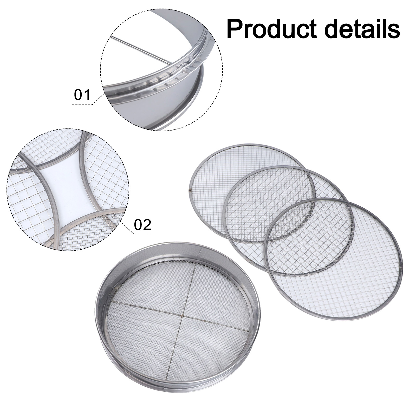 4 In Garden Sieve With 4 Inter - Garden Sieve Soil recension och pris