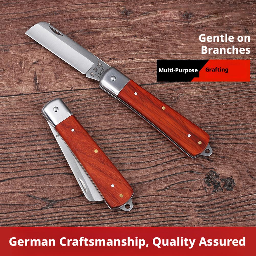 Folding Grafting Knife With Wo - Harvest Knife Garden recension och pris