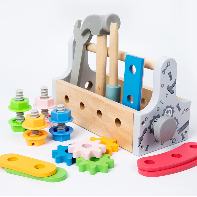 Children Toolbox Wooden Toys P - Gardening Tools 5 Year Old recension och pris