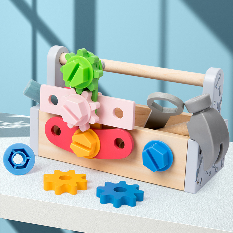 Children Toolbox Wooden Toys P - Gardening Tools 5 Year Old recension och pris