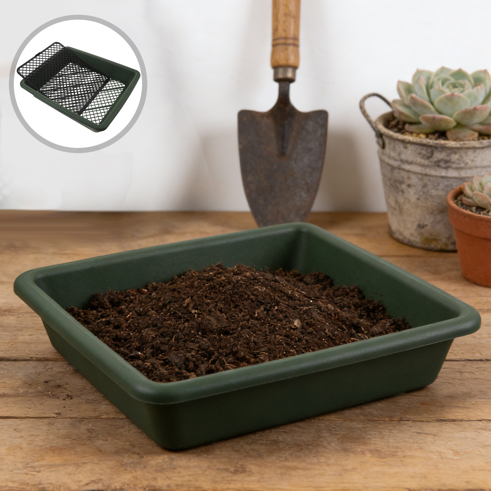 Square Gardening Filter Sieve  - Garden Sieve Soil recension och pris