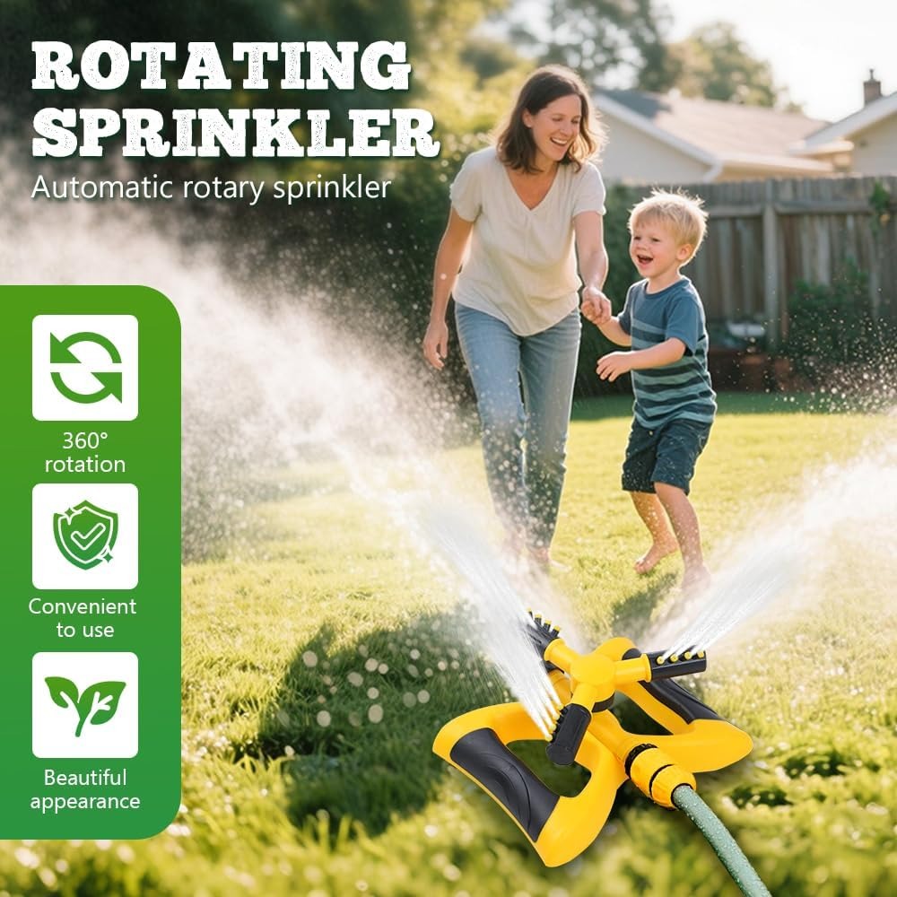 360-Degree Automatic Rotating  - Gardening Tools Water recension och pris