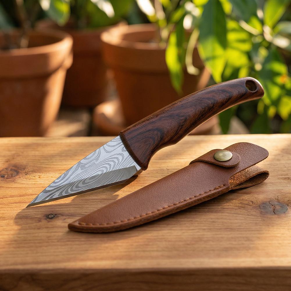 Wooden Handle Grafting Knife w - Harvest Knife Garden recension och pris
