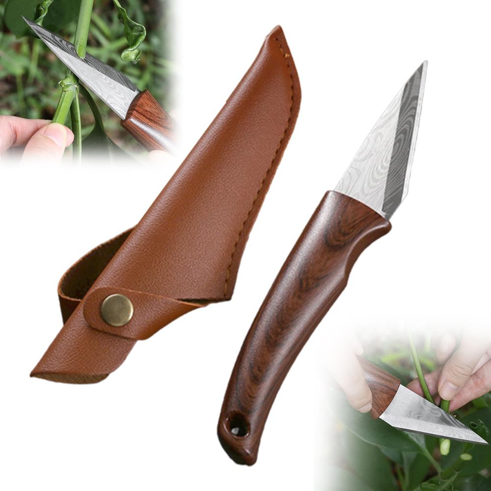 Wooden Handle Grafting Knife w - Harvest Knife Garden recension och pris