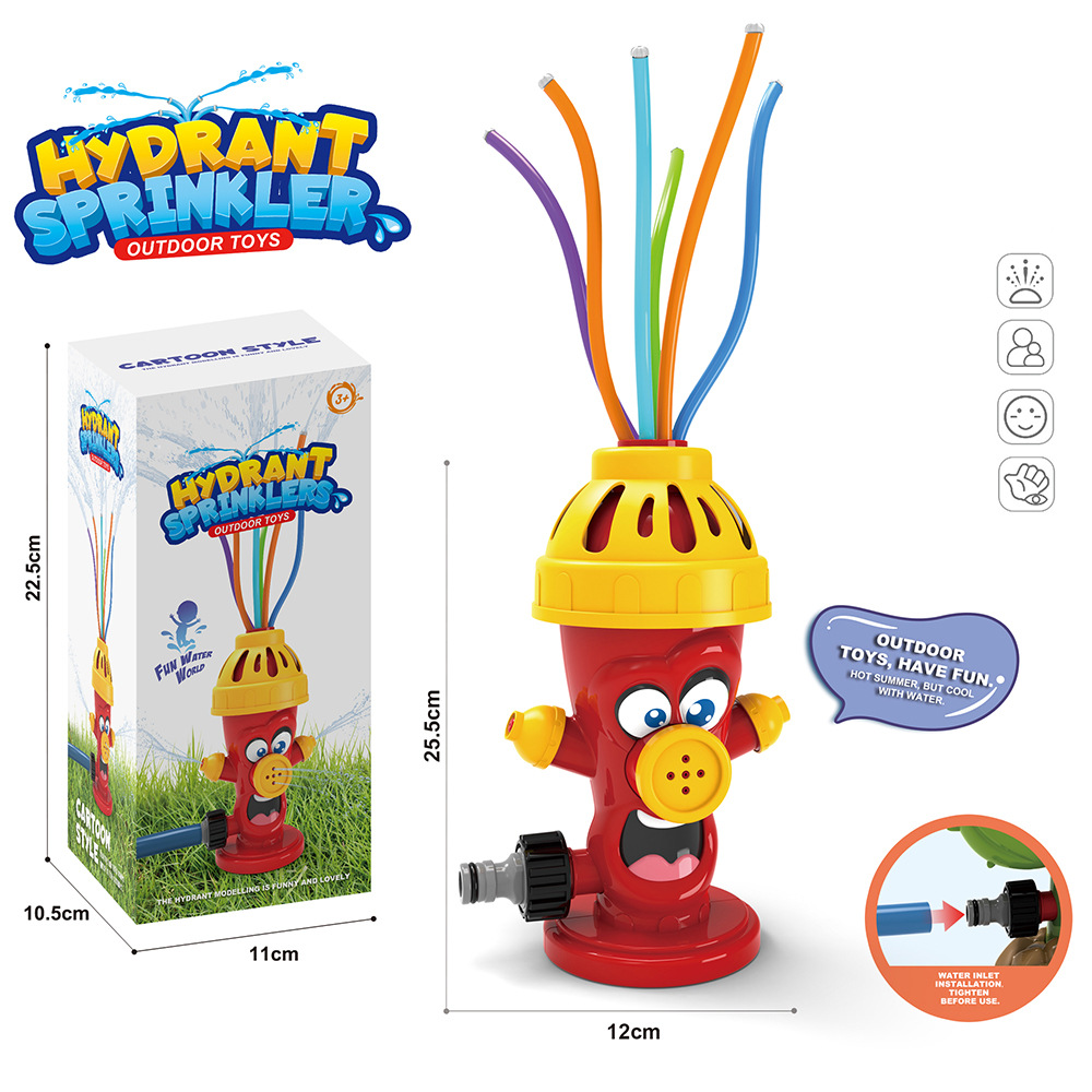 Hydrant Sprinkle Water Spray T - Gardening Tools Cartoon recension och pris