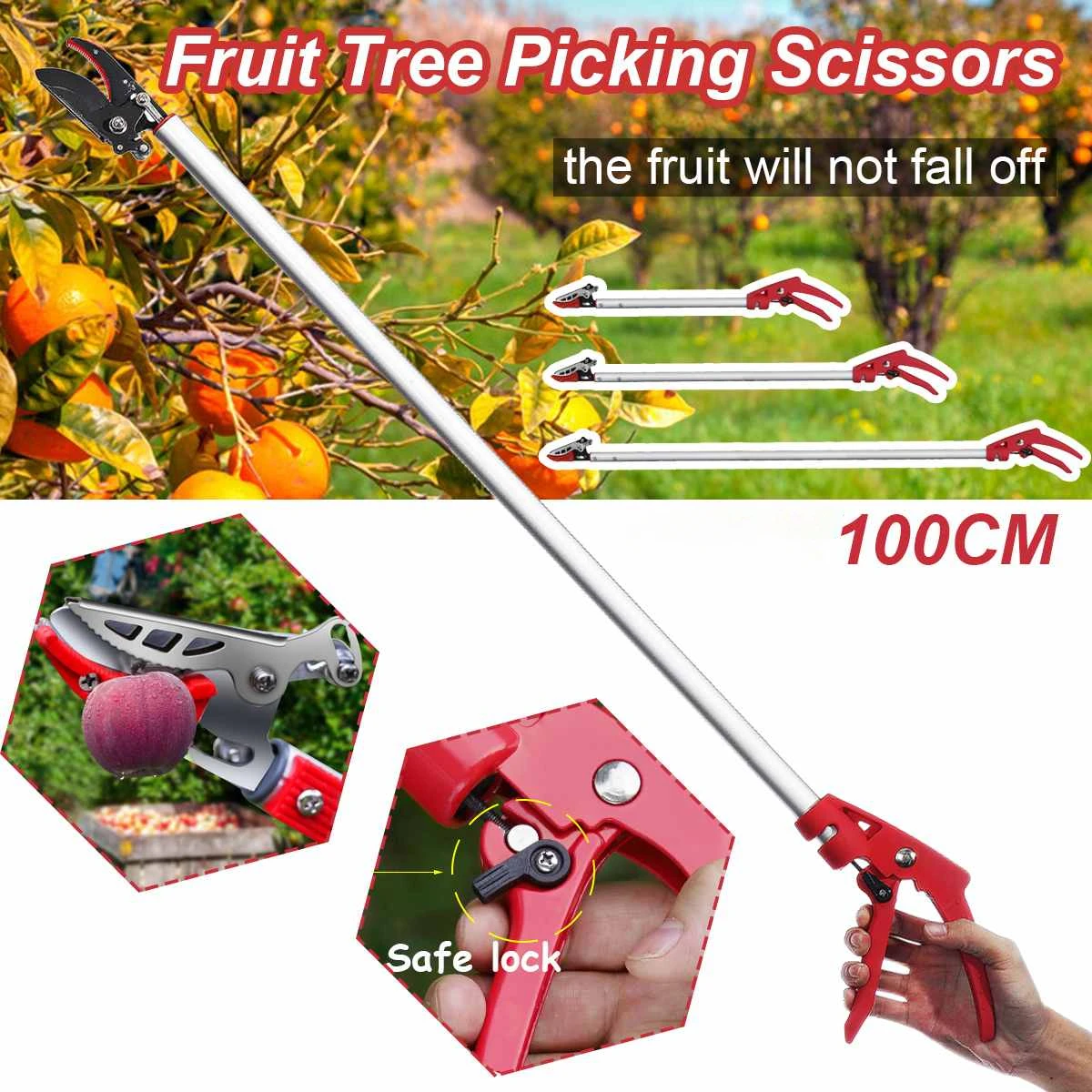 Long Grip Garden Tree Pruning  - Harvest Knife Garden recension och pris