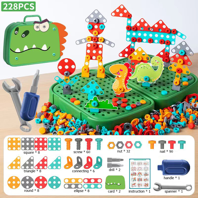 230pcs/228pcs Children DIY Too - Gardening Tools 5 Year Old recension och pris
