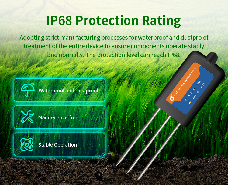 IOT 4G Farming Digital Soil Np - Moisture Meter Plant recension och pris