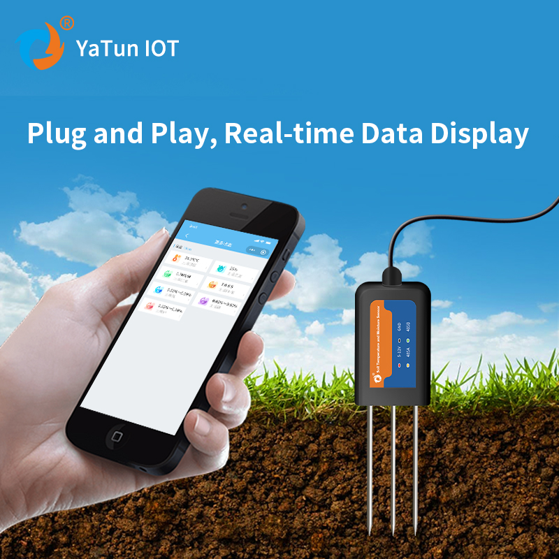 IOT 4G Farming Digital Soil Np - Moisture Meter Plant recension och pris