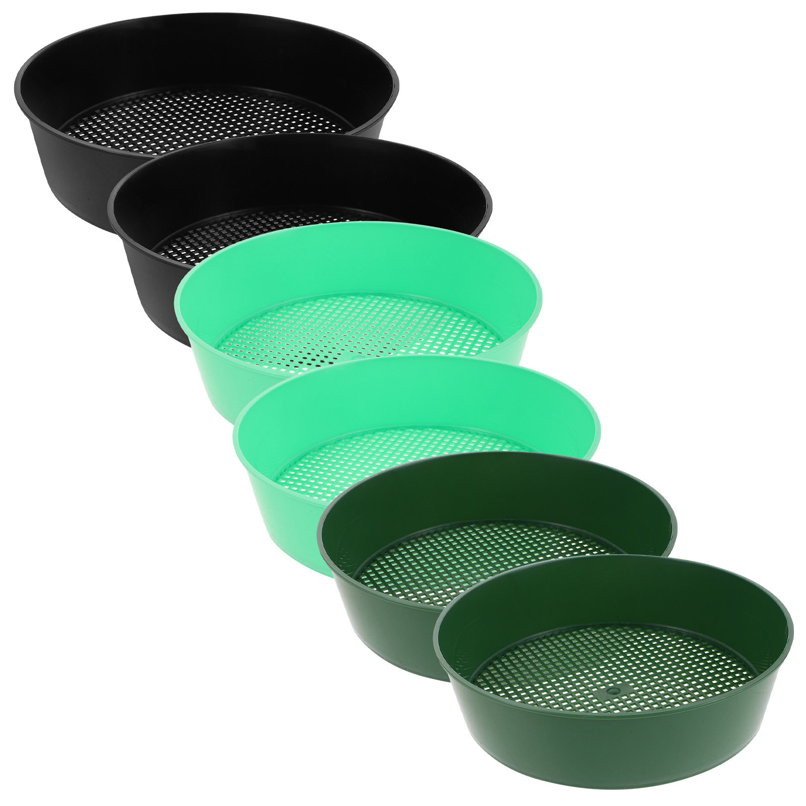 6Pcs Plastic Garden Sieve Soil - Garden Sieve Soil recension och pris