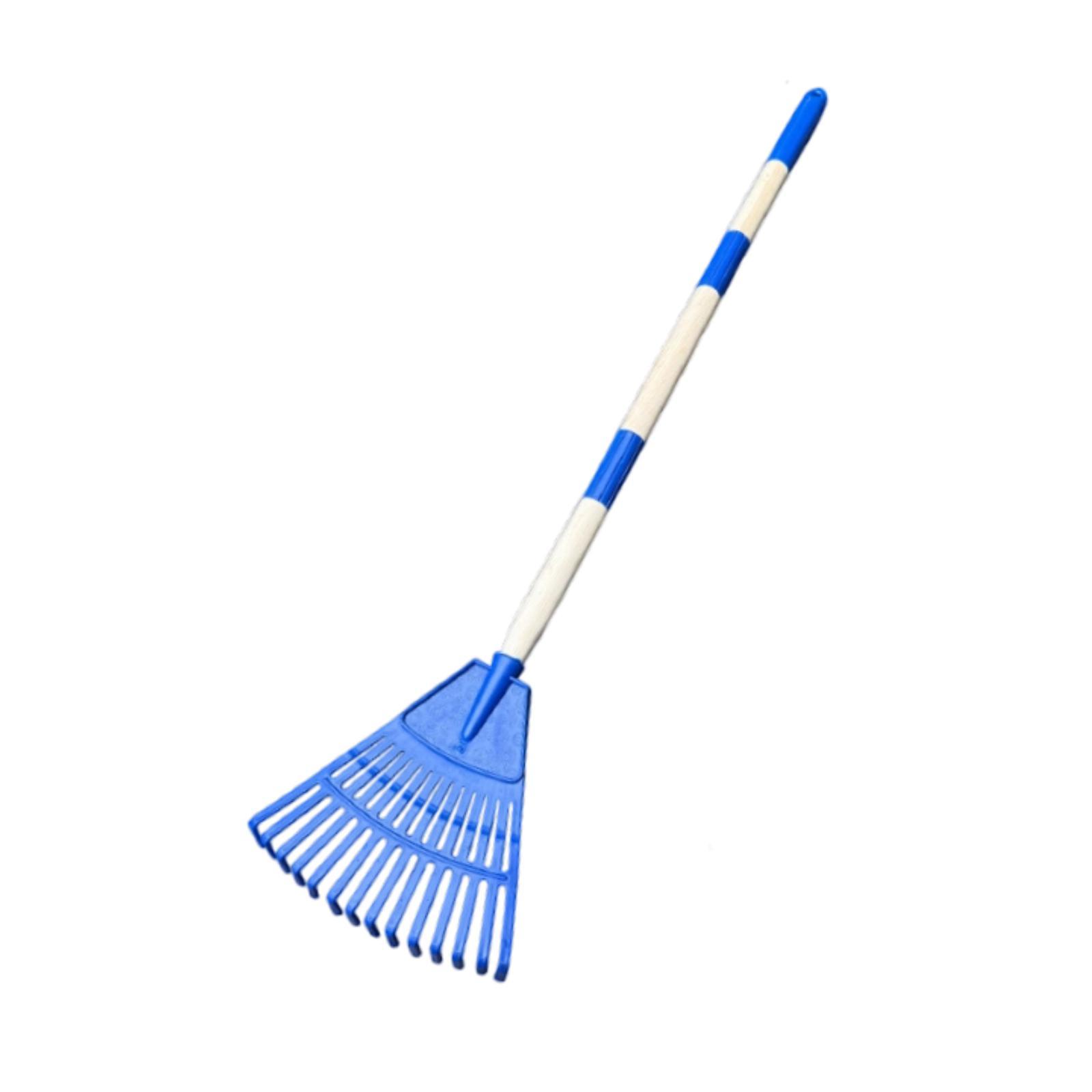 Small Leaf Rake 3 Sections Ste - Gardening Tools 5 Year Old recension och pris