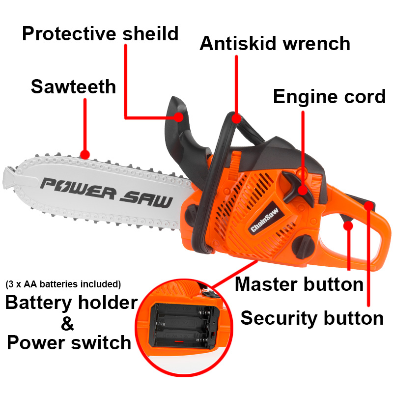 Toy Chainsaw Kids Toy Tools fo - Gardening Tools 5 Year Old recension och pris