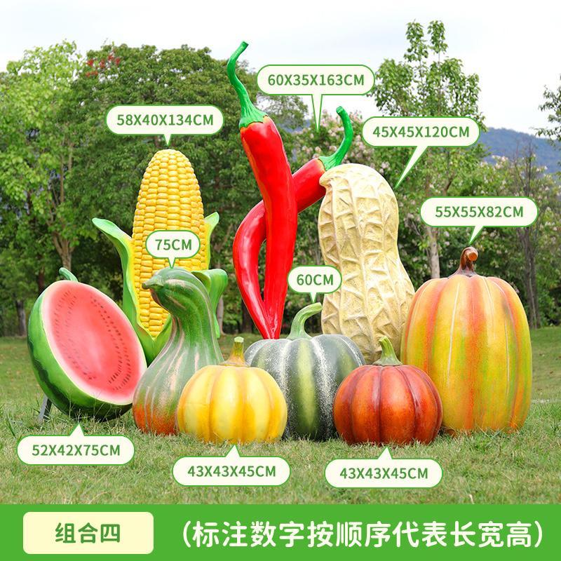 Outdoor simulation fruit sculp - Gardening Tools Cartoon recension och pris