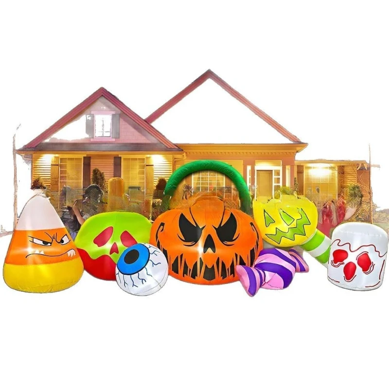Halloween inflatable pumpkin c - Gardening Tools Cartoon recension och pris