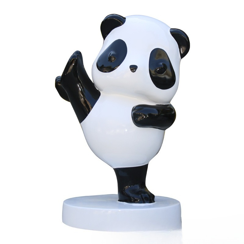 Simulation panda sculpture orn - Gardening Tools Cartoon recension och pris