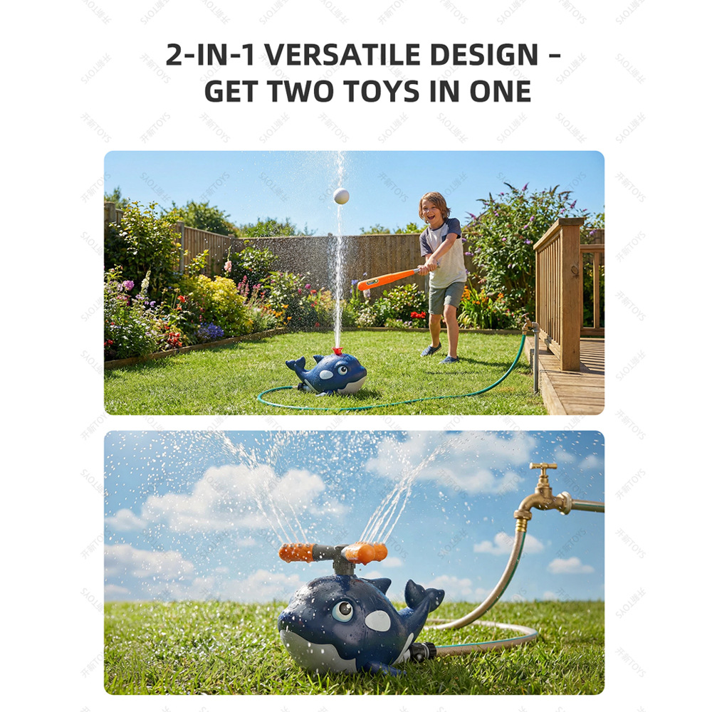 Cartoon Whale Sprinkler Outdoo - Gardening Tools Cartoon recension och pris