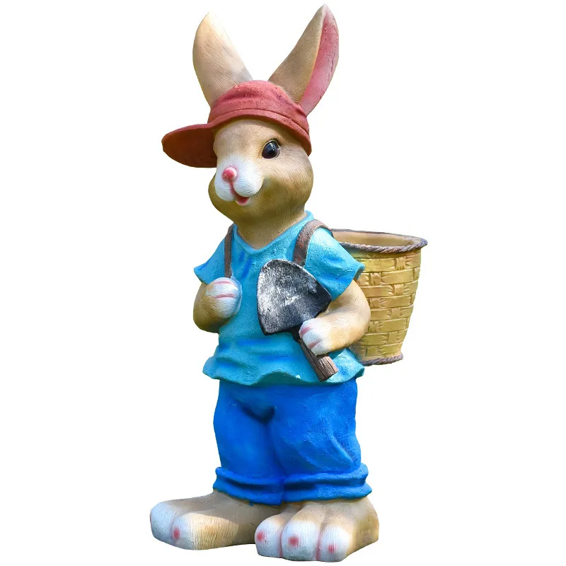 Cartoon rabbit flower pot tank - Gardening Tools Cartoon recension och pris